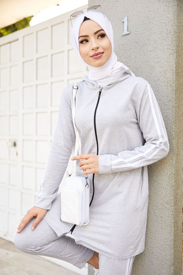 TUNIK PANTOLON Gri - 4126