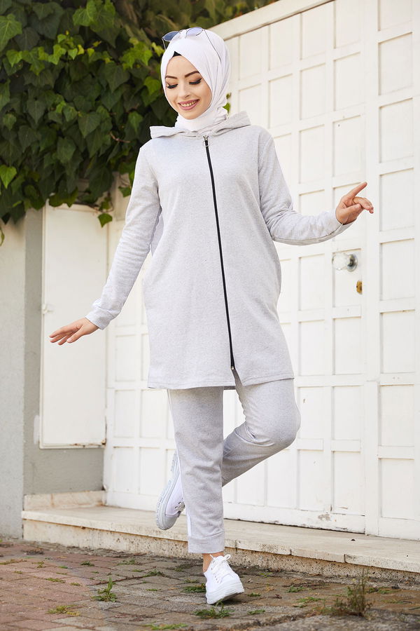 TUNIK PANTOLON Gri - 4126