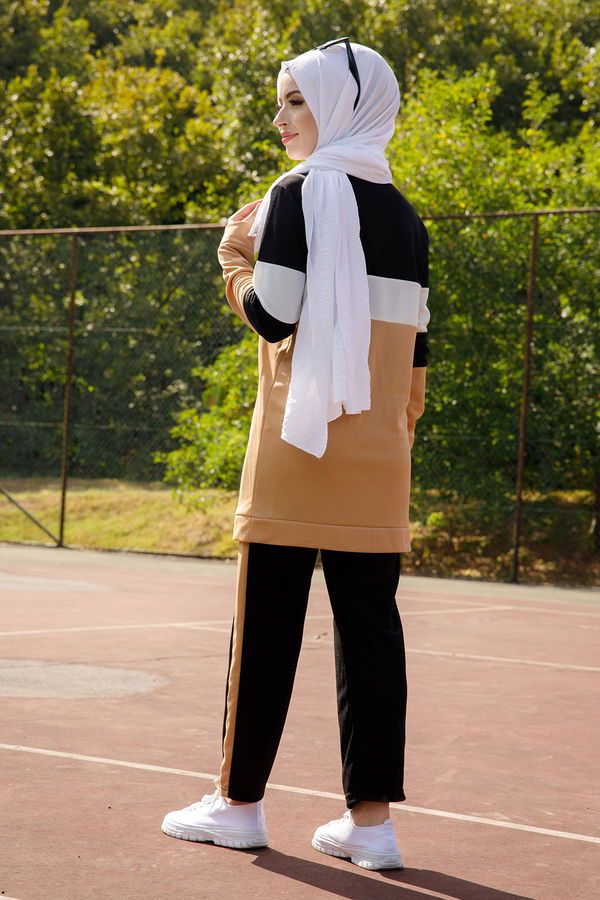 TUNIK PANTOLON Vizon - 6570 VİZON