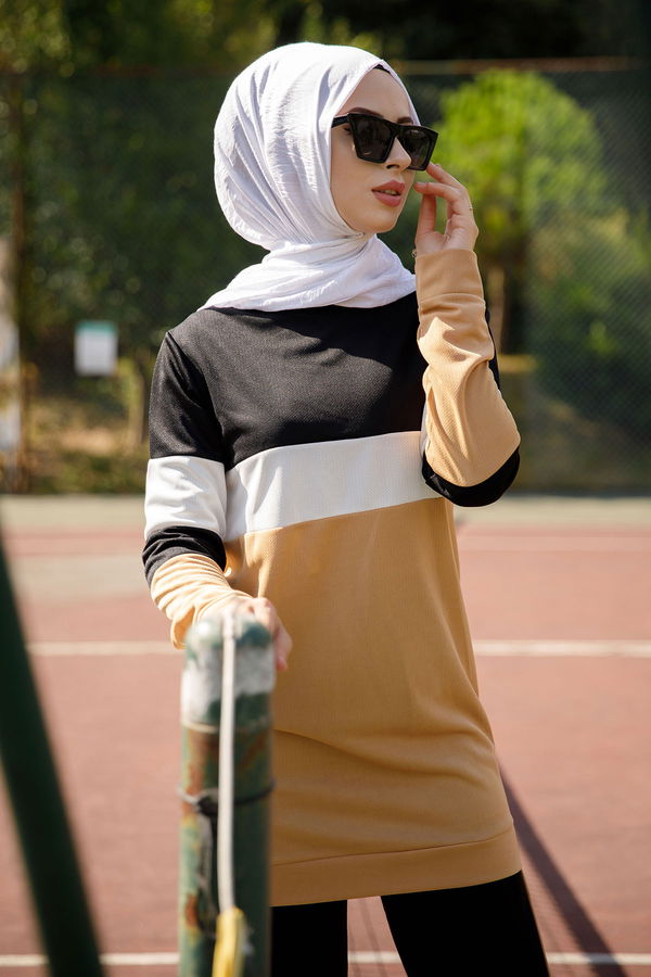 TUNIK PANTOLON Vizon - 6570 VİZON