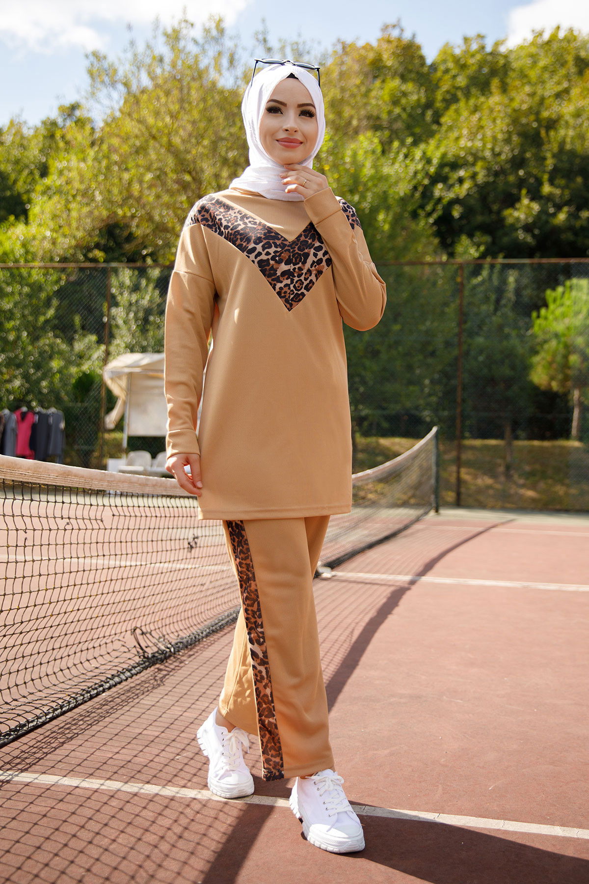 TUNIK PANTOLON Vizon - 6997 VİZON