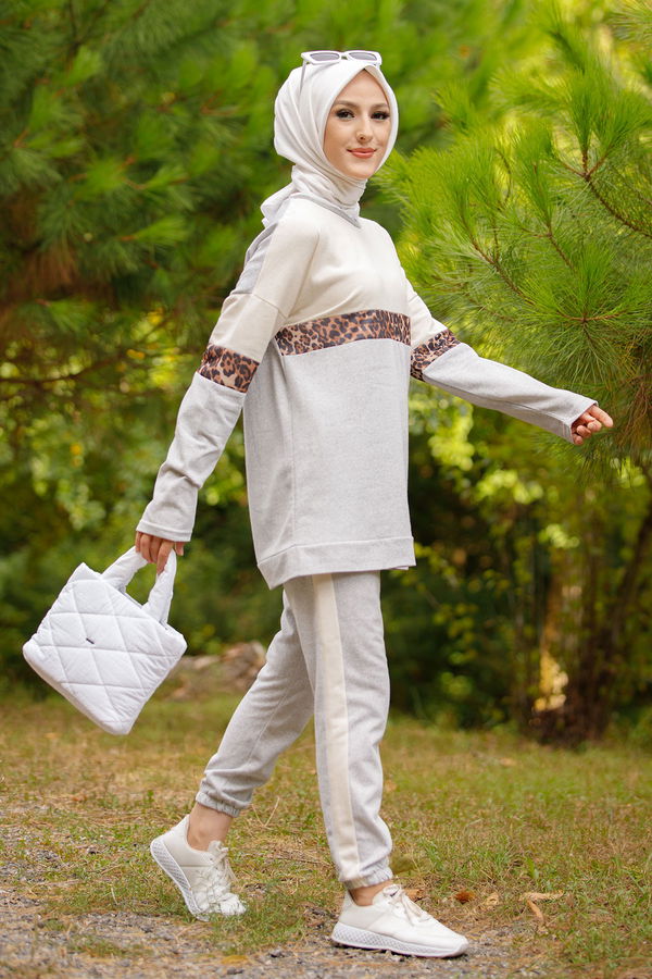 TUNIK PANTOLON Gri - 8828