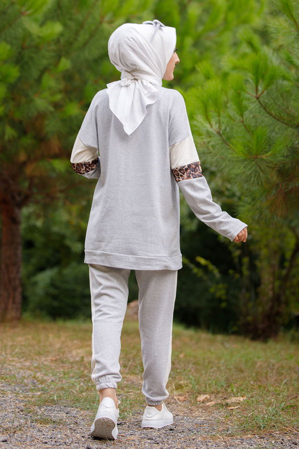 TUNIK PANTOLON Gri - 8828