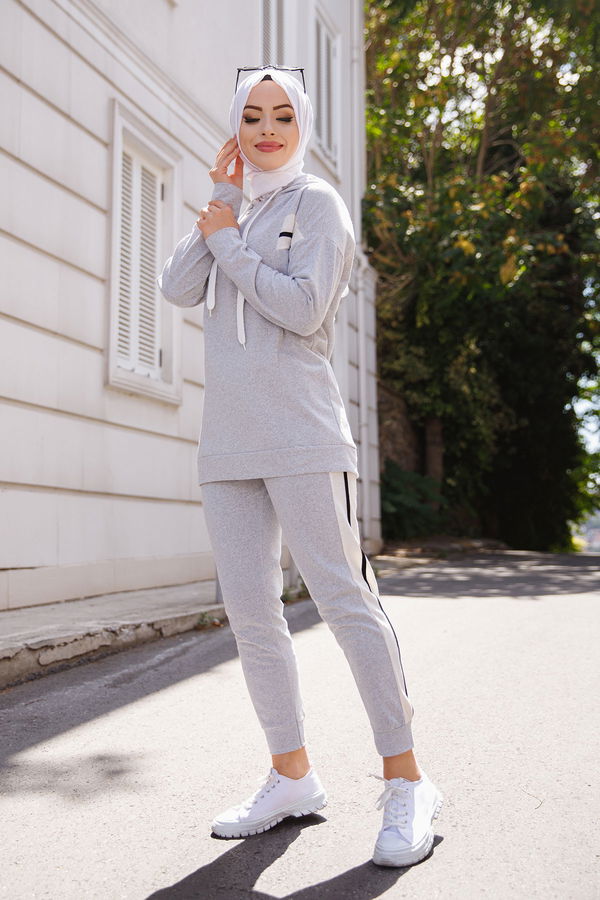 TUNIK PANTOLON Gri - 3094