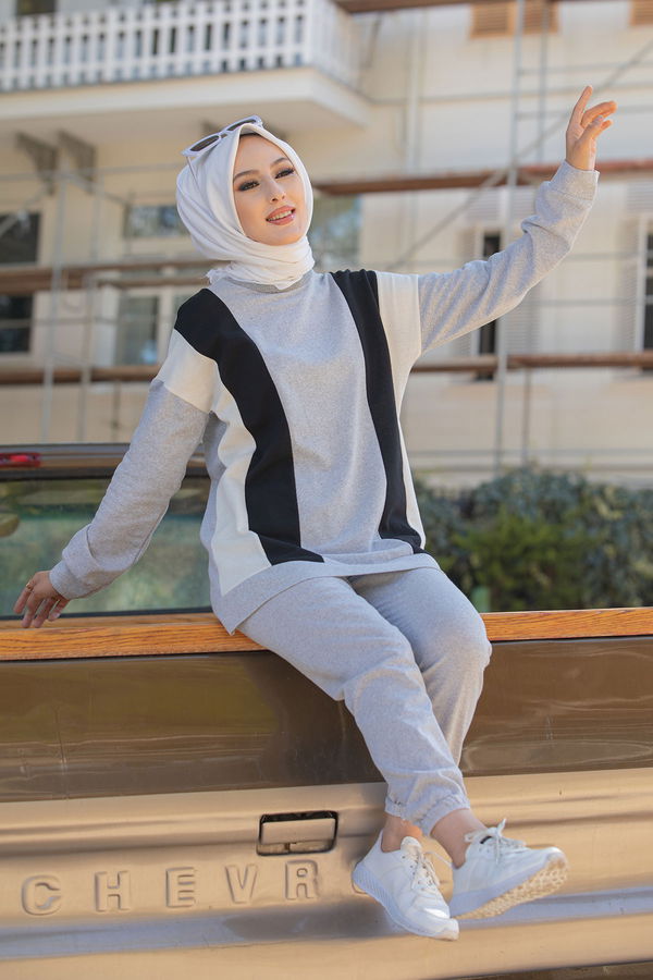 TUNIK PANTOLON Gri - 3097 GRİ