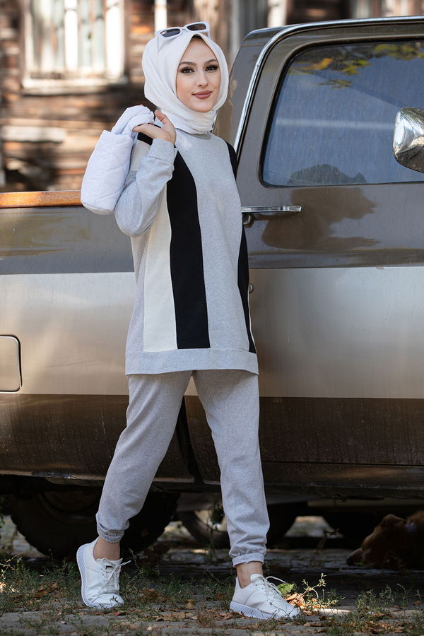 TUNIK PANTOLON Gri - 3097 GRİ