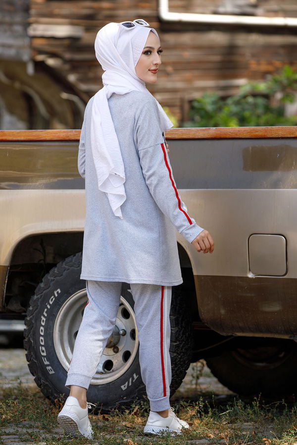 TUNIK PANTOLON Gri - 4141
