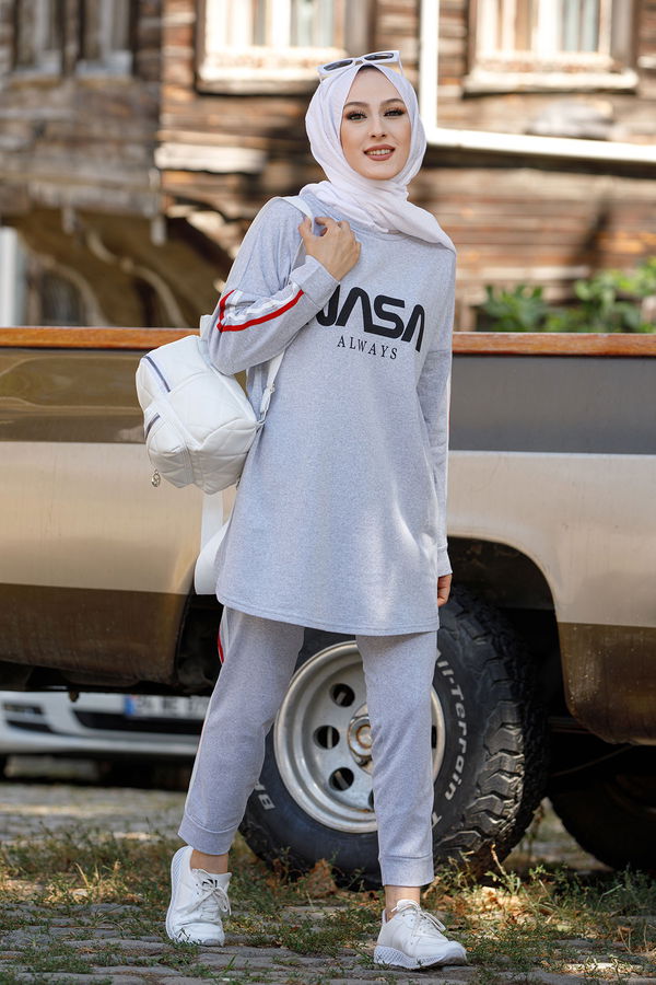TUNIK PANTOLON Gri - 4141