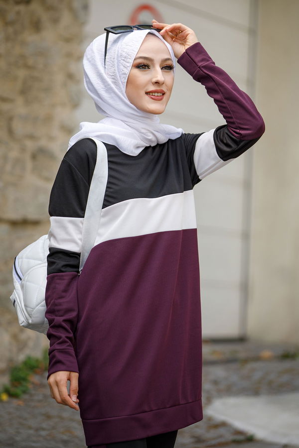 TUNIK PANTOLON Mor - 6570