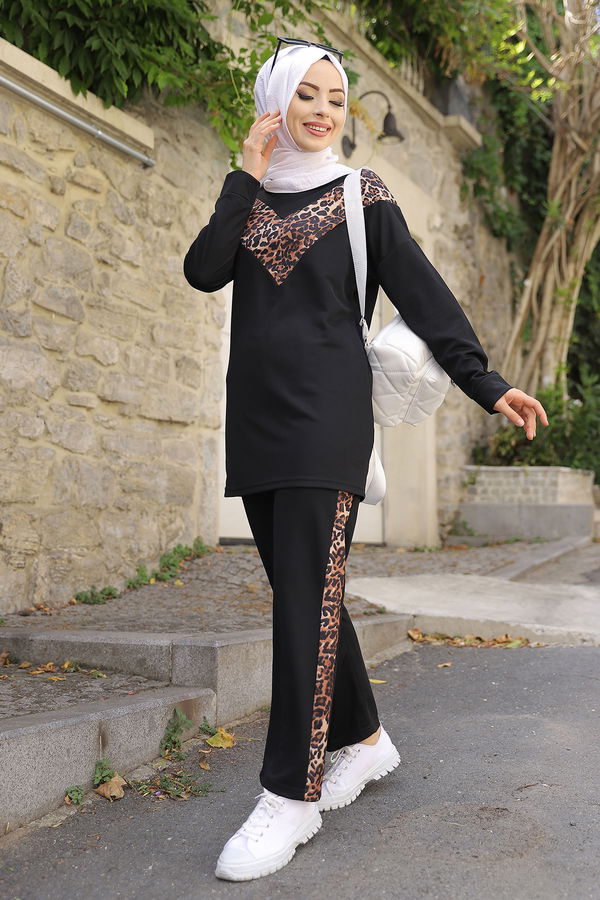 TUNIK PANTOLON Siyah - 6997 SİYAH
