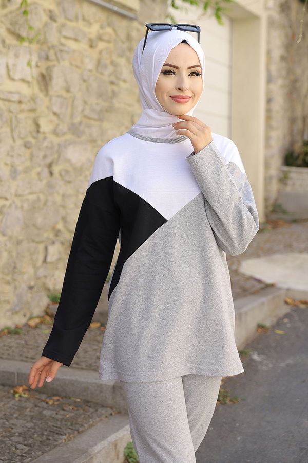TUNIK PANTOLON Gri - 8728