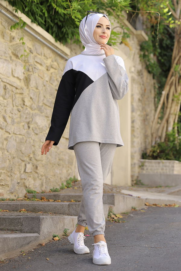 TUNIK PANTOLON Gri - 8728