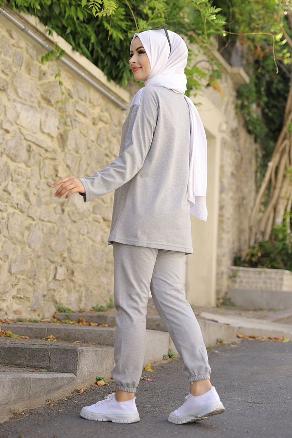 TUNIK PANTOLON Gri - 8728