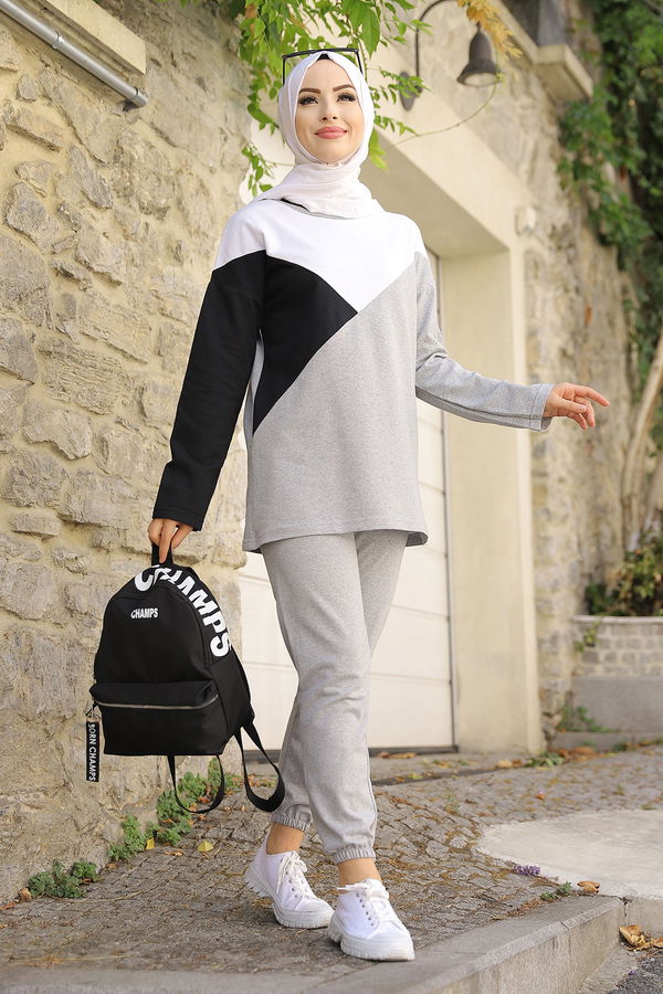 TUNIK PANTOLON Gri - 8728