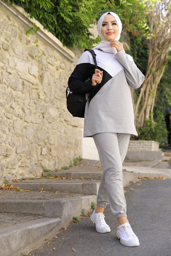 TUNIK PANTOLON Gri - 8728