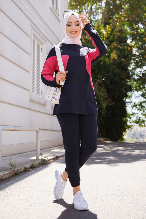 TUNIK PANTOLON Lacivert - 8814 LACİVERT