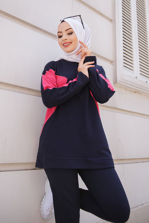 TUNIK PANTOLON Lacivert - 8814 LACİVERT