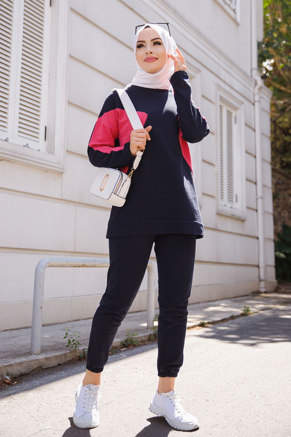 TUNIK PANTOLON Lacivert - 8814 LACİVERT