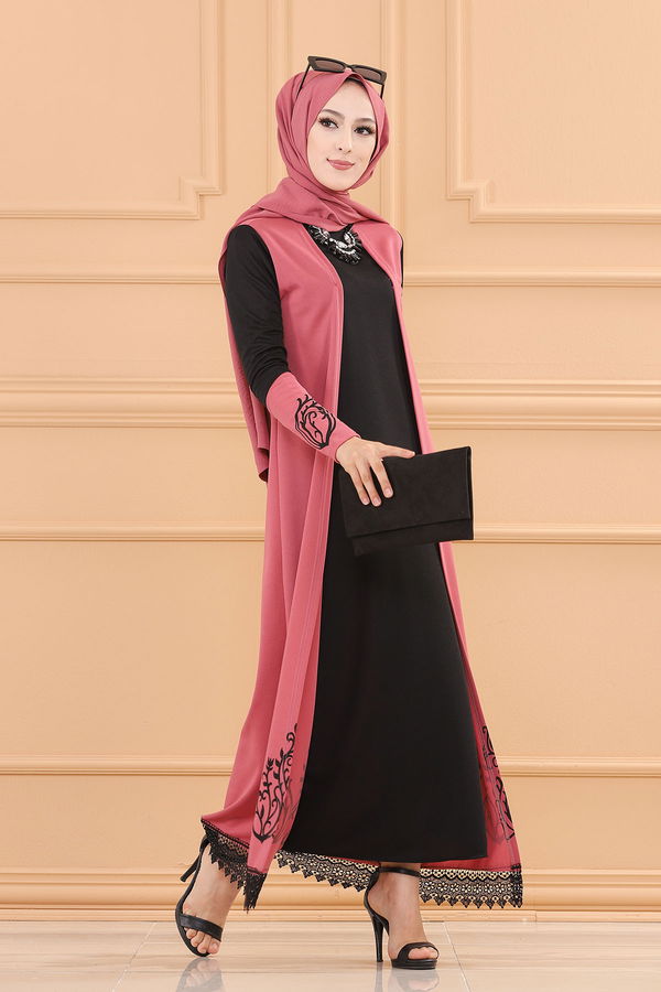 ELBISE Pembe - 3695 PEMBE