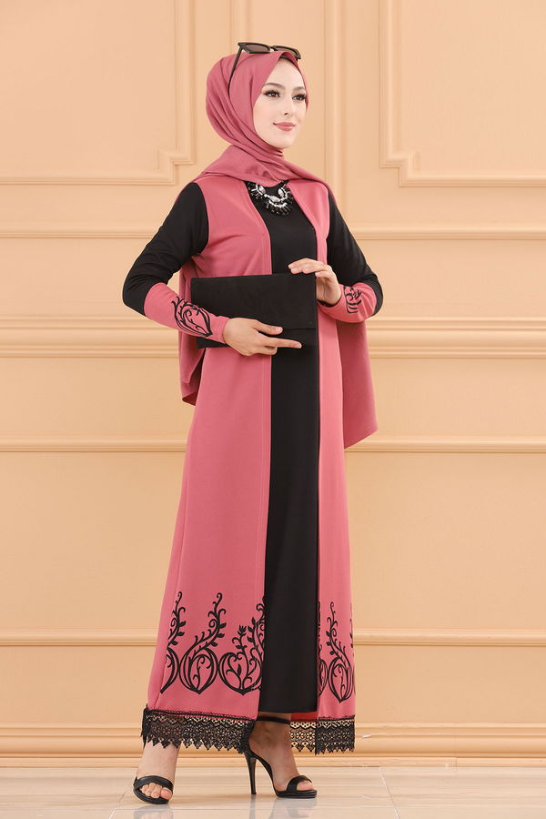 ELBISE Pembe - 3695 PEMBE