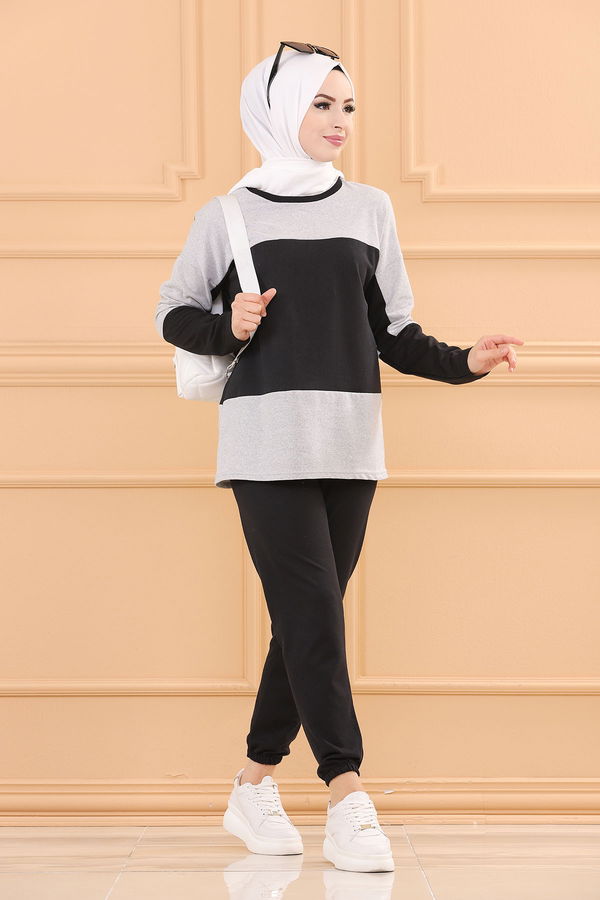 TUNIK PANTOLON Siyah - 8729 SİYAH