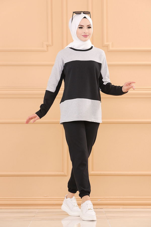 TUNIK PANTOLON Siyah - 8729 SİYAH