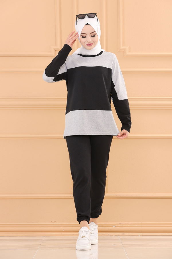 TUNIK PANTOLON Siyah - 8729 SİYAH
