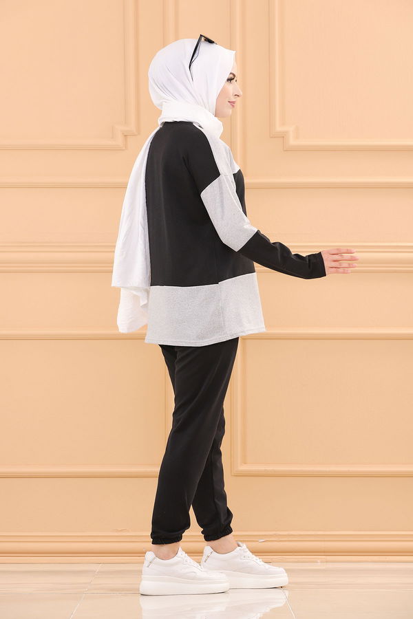 TUNIK PANTOLON Siyah - 8729 SİYAH