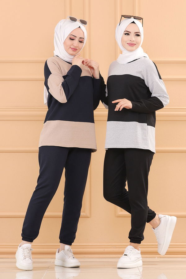TUNIK PANTOLON Siyah - 8729 SİYAH