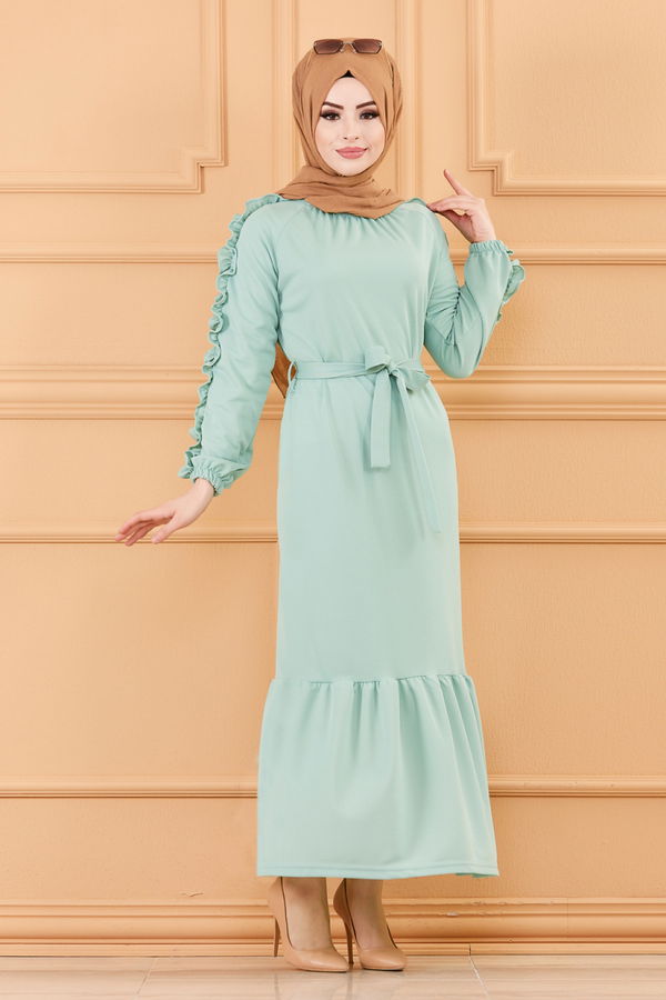 ELBISE Yeşil - 3639 YEŞİL