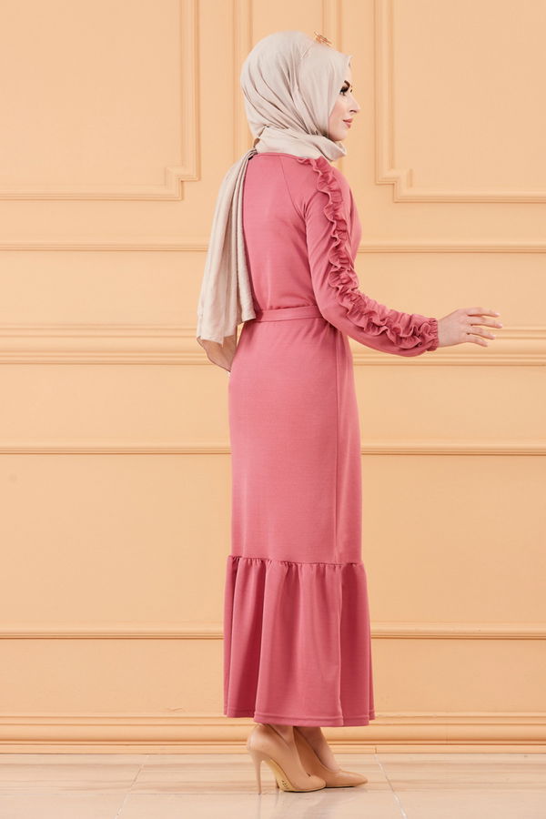ELBISE Pembe - 3639 PEMBE