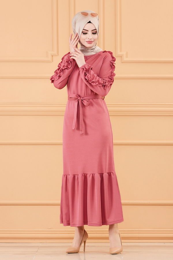 ELBISE Pembe - 3639 PEMBE