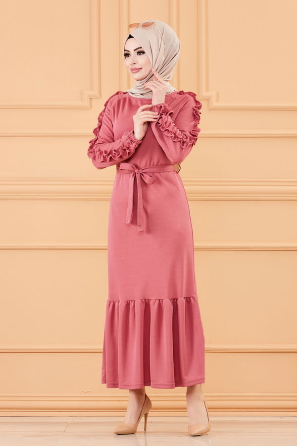 ELBISE Pembe - 3639 PEMBE