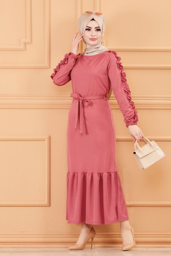 ELBISE Pembe - 3639 PEMBE