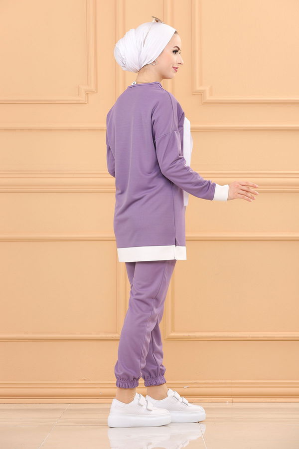 TUNIK PANTOLON Lila - 3245 LİLA