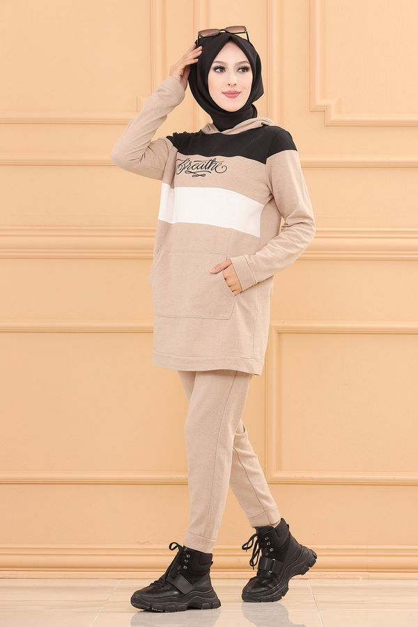 Tunık Pantolon BEJ - 2813 Bej - 2813 BEJ