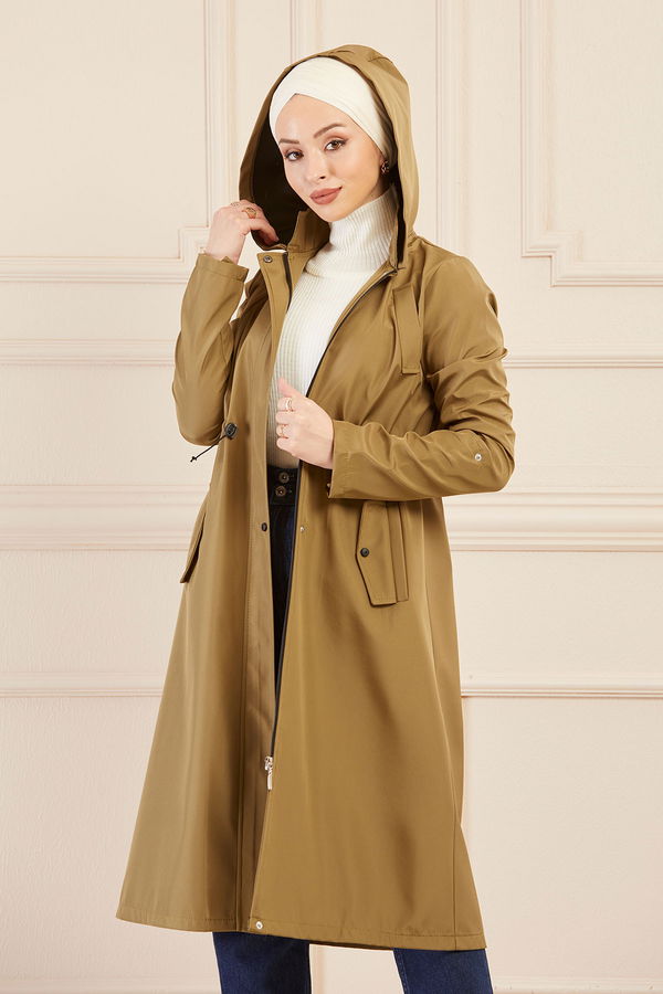 Kapsonlu Trenc HAKI - 20713 Haki - 20713 HAKİ