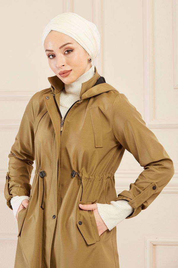 Kapsonlu Trenc HAKI - 20713 Haki - 20713 HAKİ