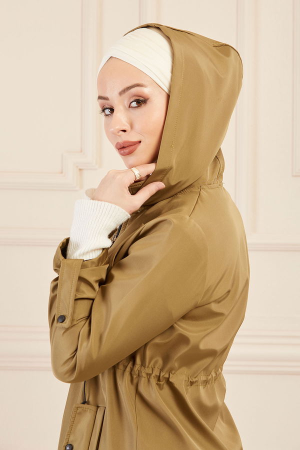 Kapsonlu Trenc HAKI - 20713 Haki - 20713 HAKİ