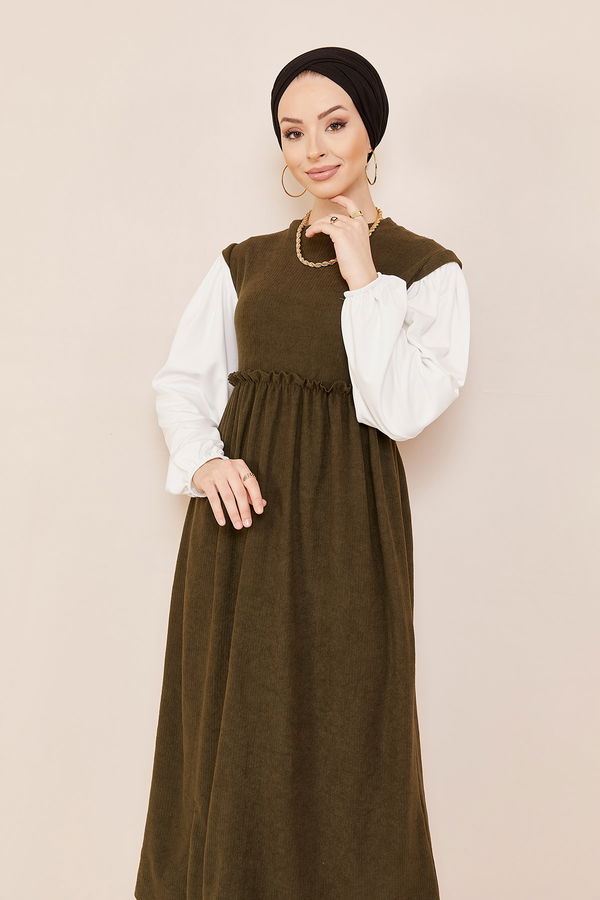 Elbıse HAKI - 20711 Haki - 20711