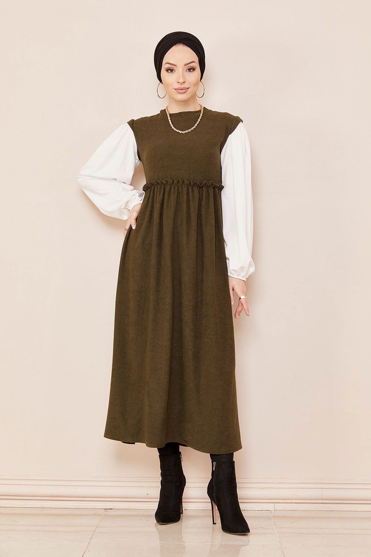 Elbıse HAKI - 20711 Haki - 20711