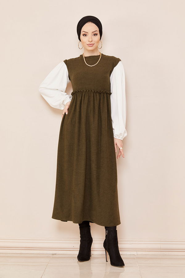 Elbıse HAKI - 20711 Haki - 20711