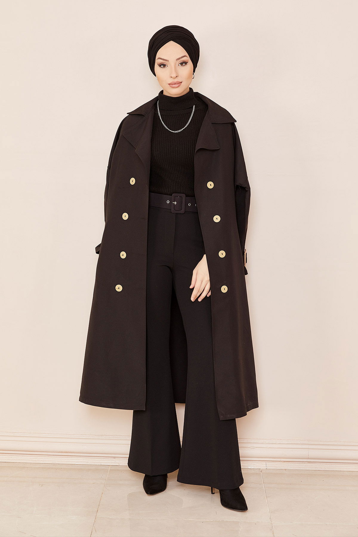 Trenc Siyah - 3789 SİYAH