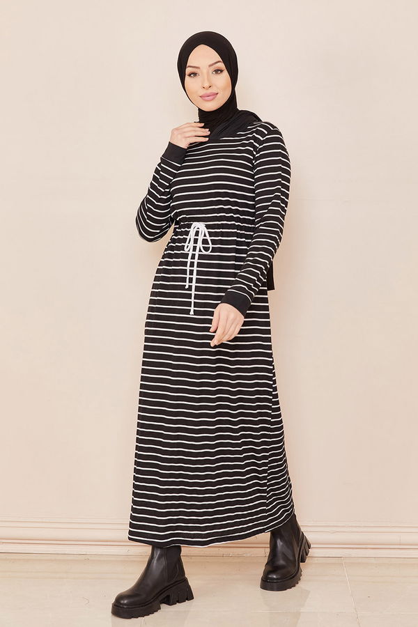 Elbise Siyah - 3865 SİYAH