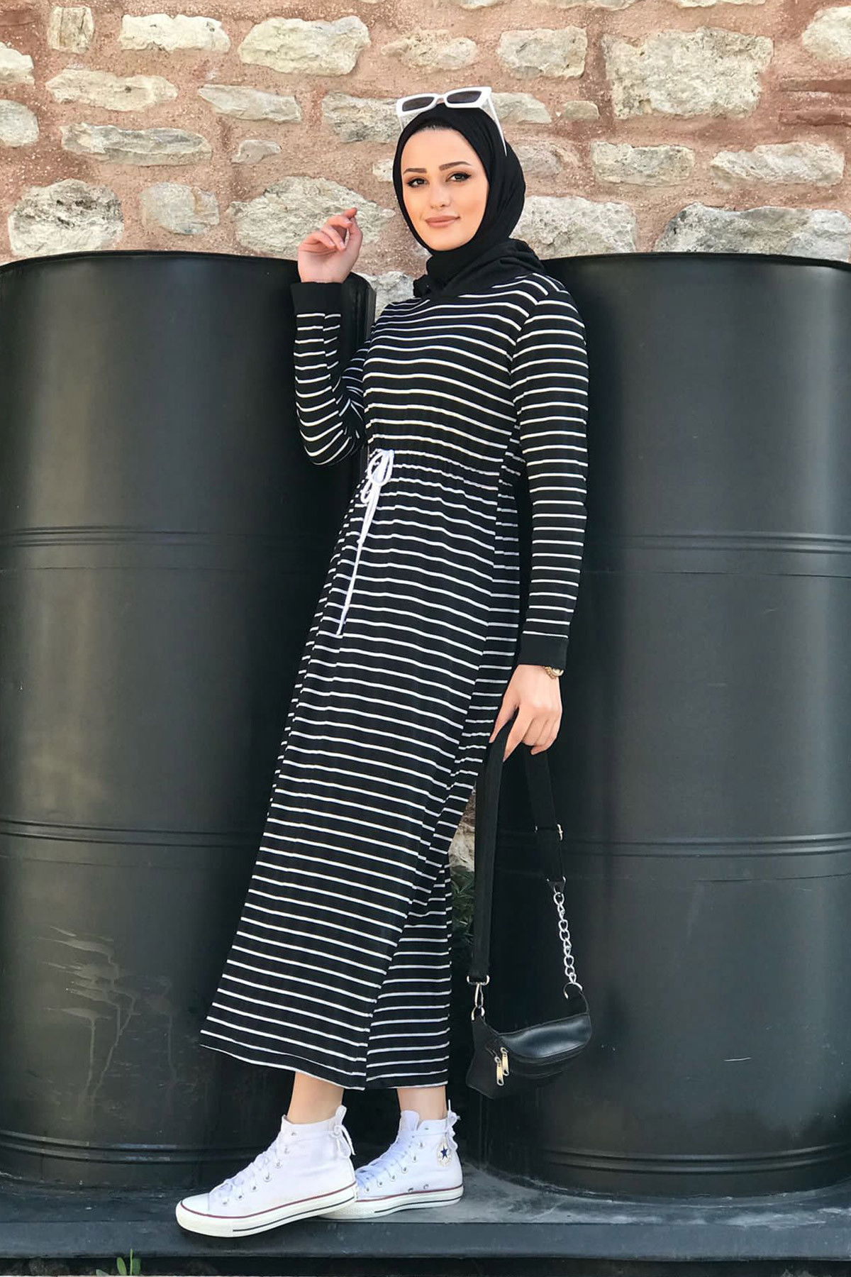 Elbise Siyah - 3865 SİYAH
