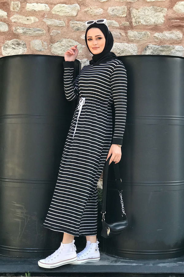 Elbise Siyah - 3865 SİYAH