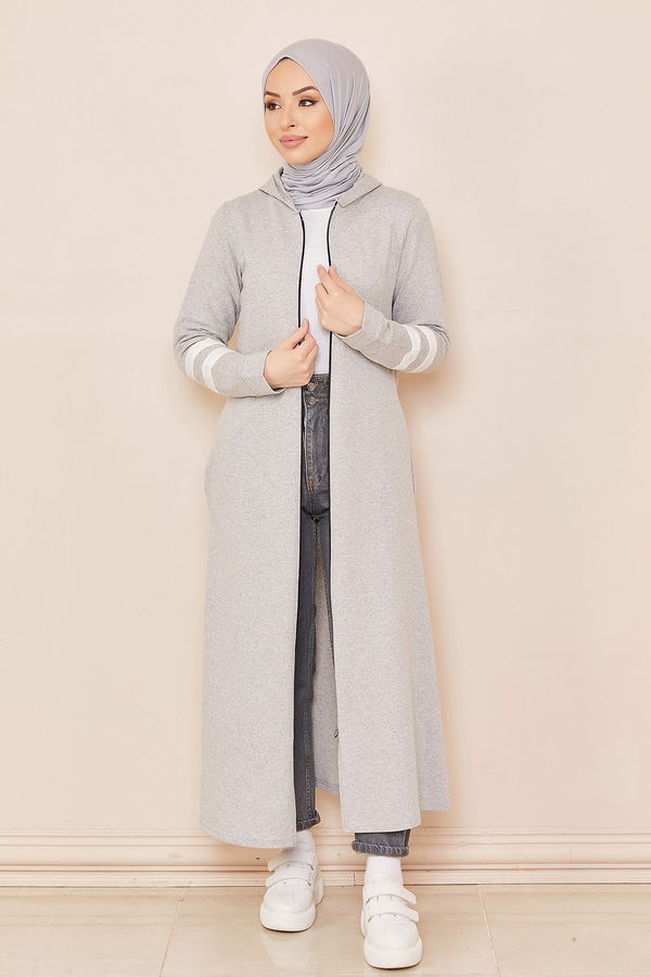 FERMUARLI FERACE Gri - 4219 GRİ