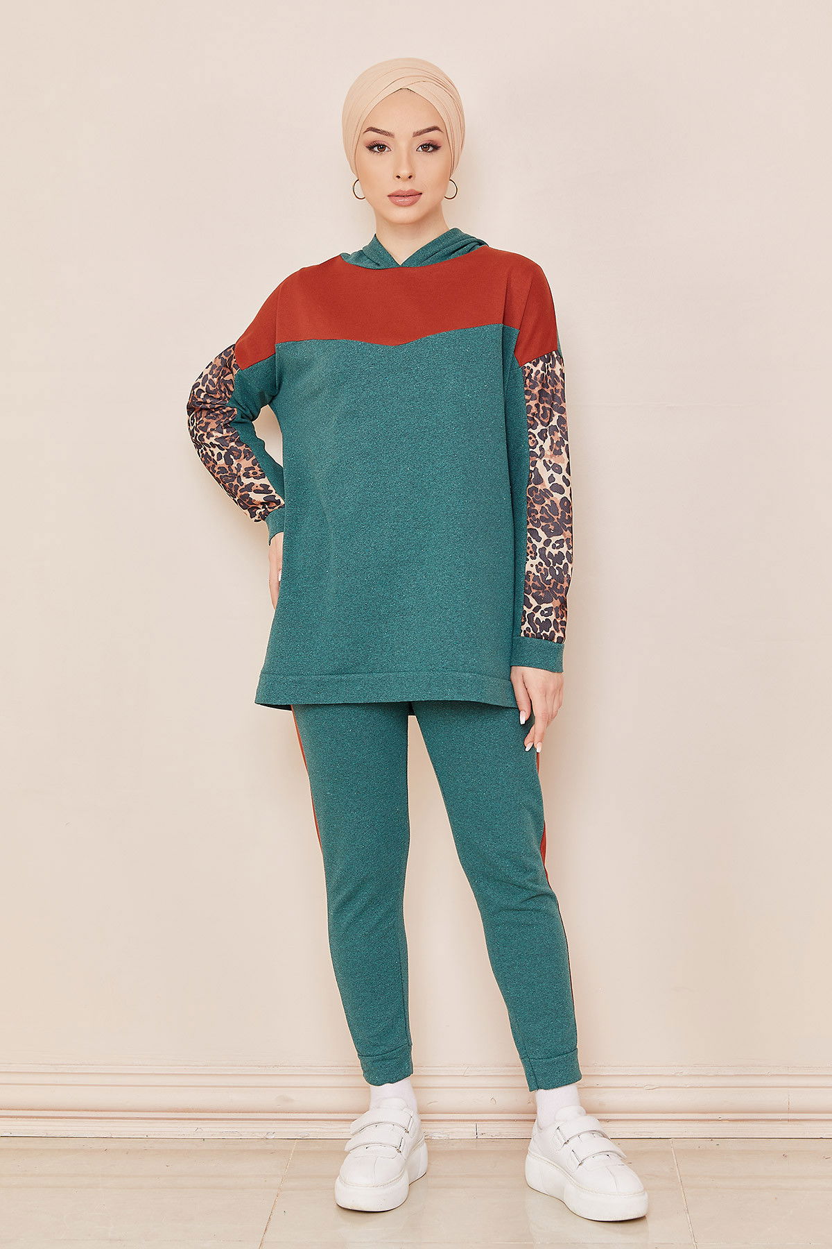 TUNIK PANTOLON Yeşil - 3095 YEŞİL