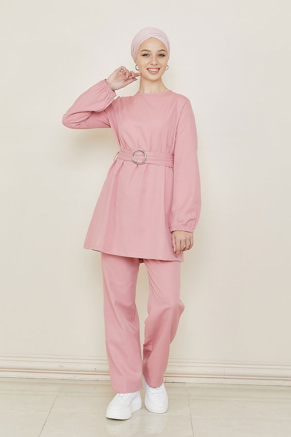 Tunık Pantolon Pembe - 1366