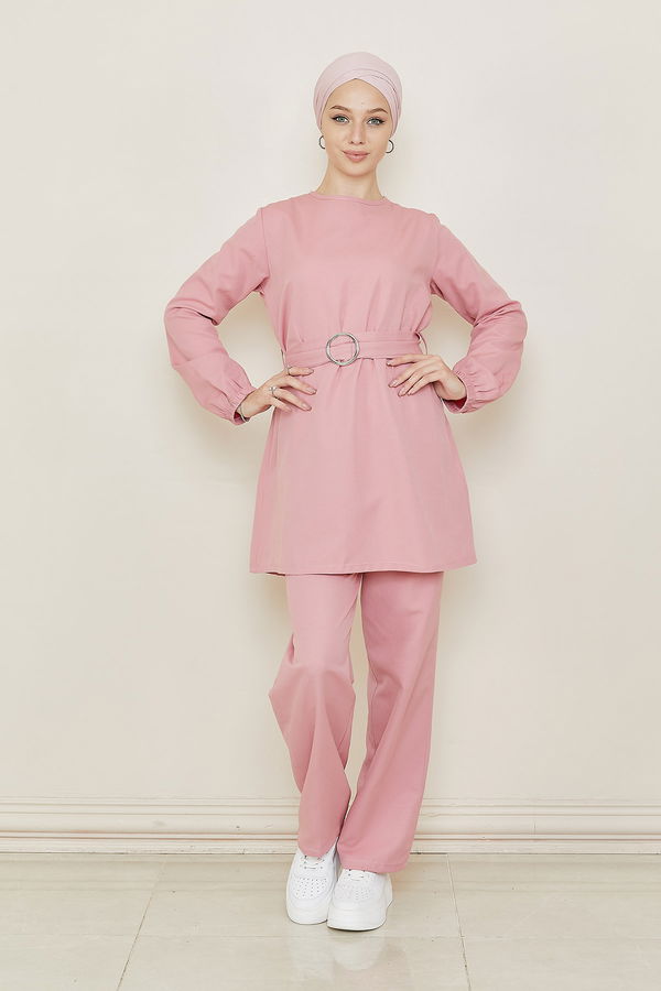 Tunık Pantolon Pembe - 1366